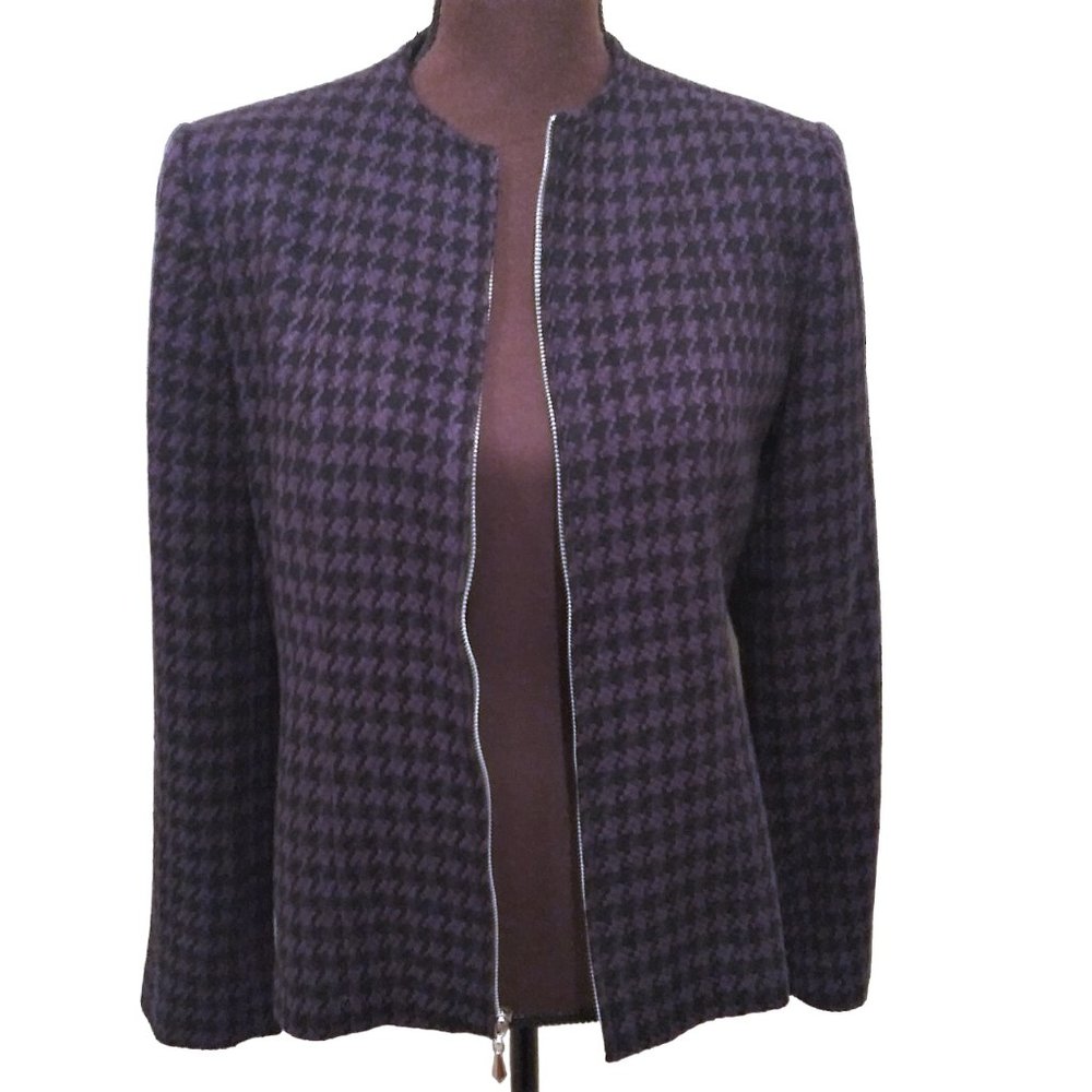 Vintage AGB Byer California Jacket, Plaid Jacket, Size 8 Jacket, Fall Fashion - Picture 6 of 8